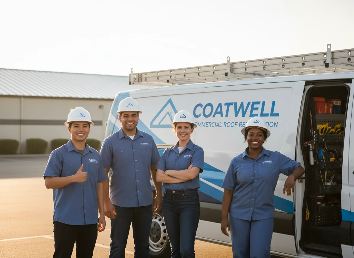 Commercial roof coating company in New Franken, WI